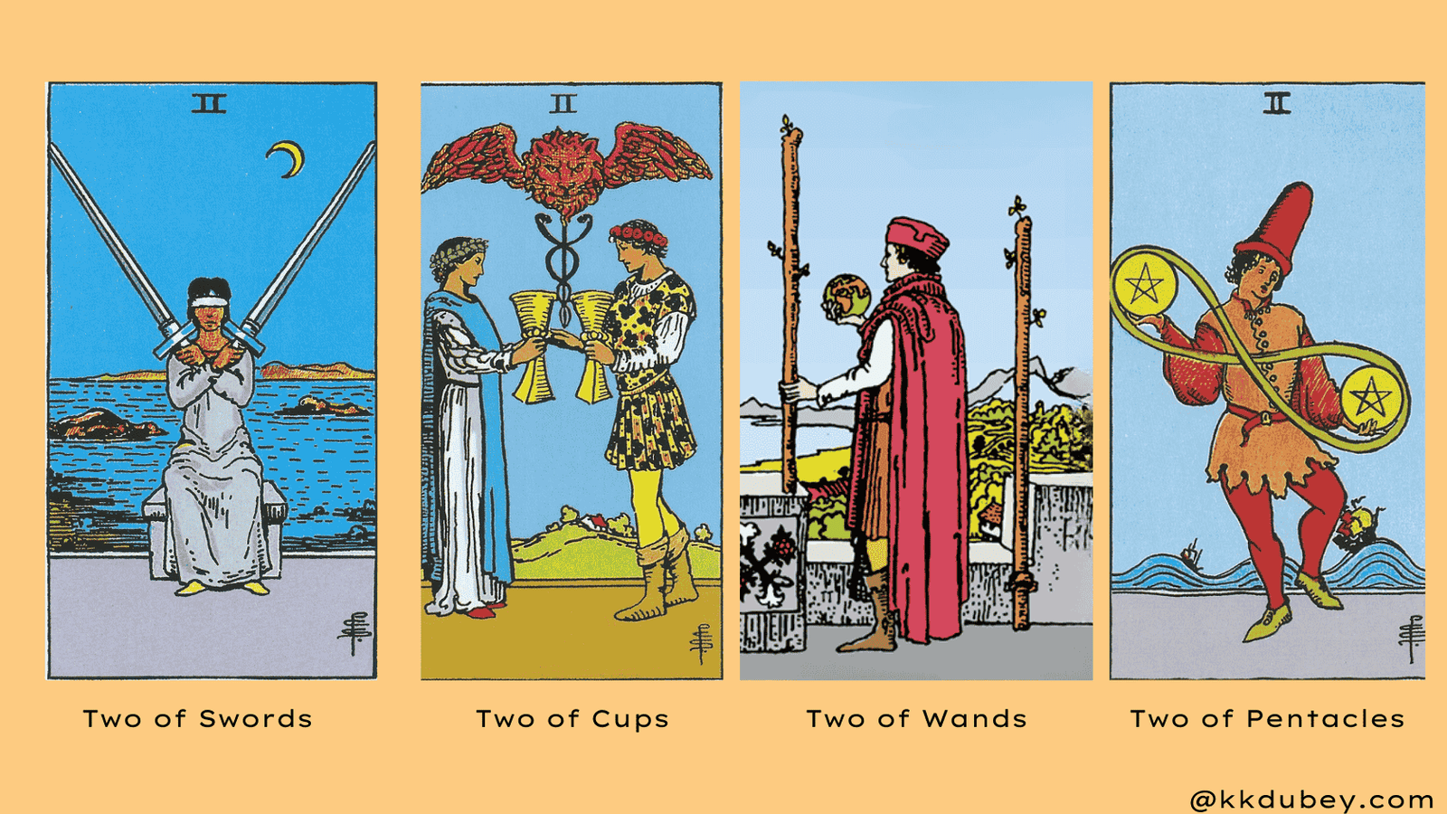 twos of tarot